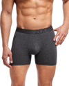 2(x)ist Pima Stretch Boxer Briefs In Charcoal