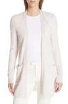 Atm Anthony Thomas Melillo Cashmere Open Cardigan In Lunar