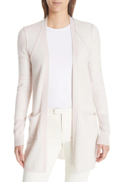 Atm Anthony Thomas Melillo Cashmere Open Cardigan In Lunar