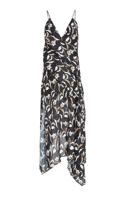 Acler Aston Sleeveless Midi Dress In Print ModeSens