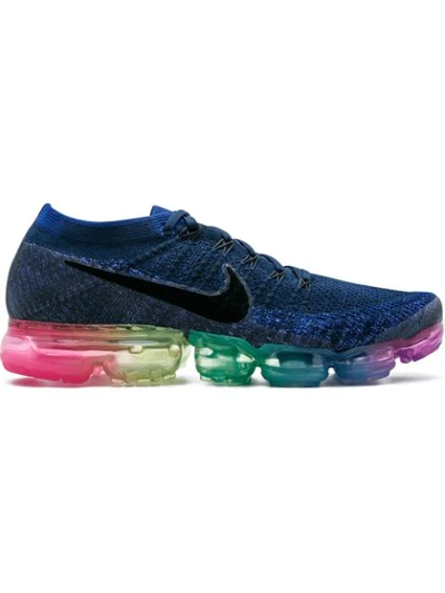 Nike Air Vapormax Flyknit Betrue Sneakers In Blue | ModeSens