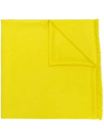 N•peal Pashmina Shawl Scarf In Yellow