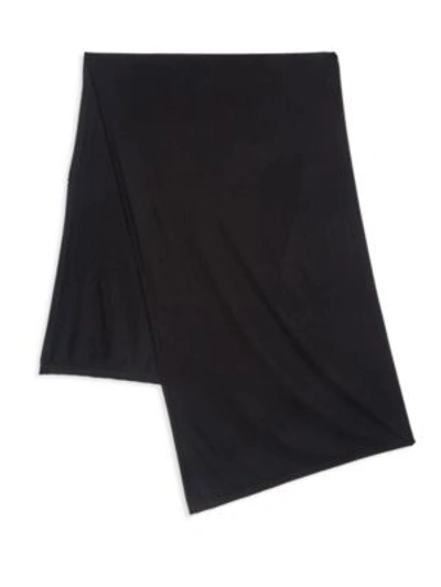 Saks Fifth Avenue Collection Cashmere Scarf In Black