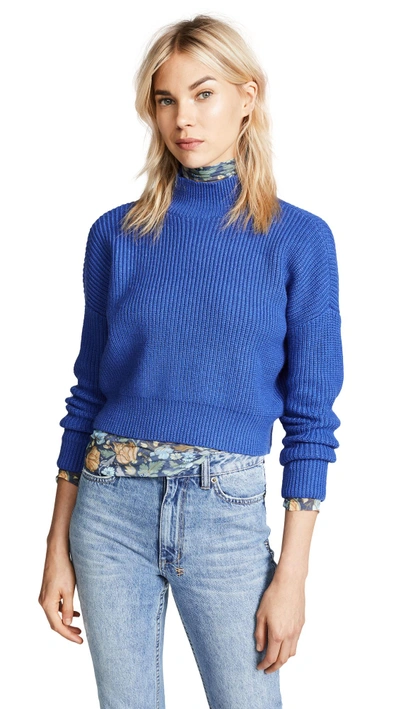 Knot Sisters Libby Sweater In Royal