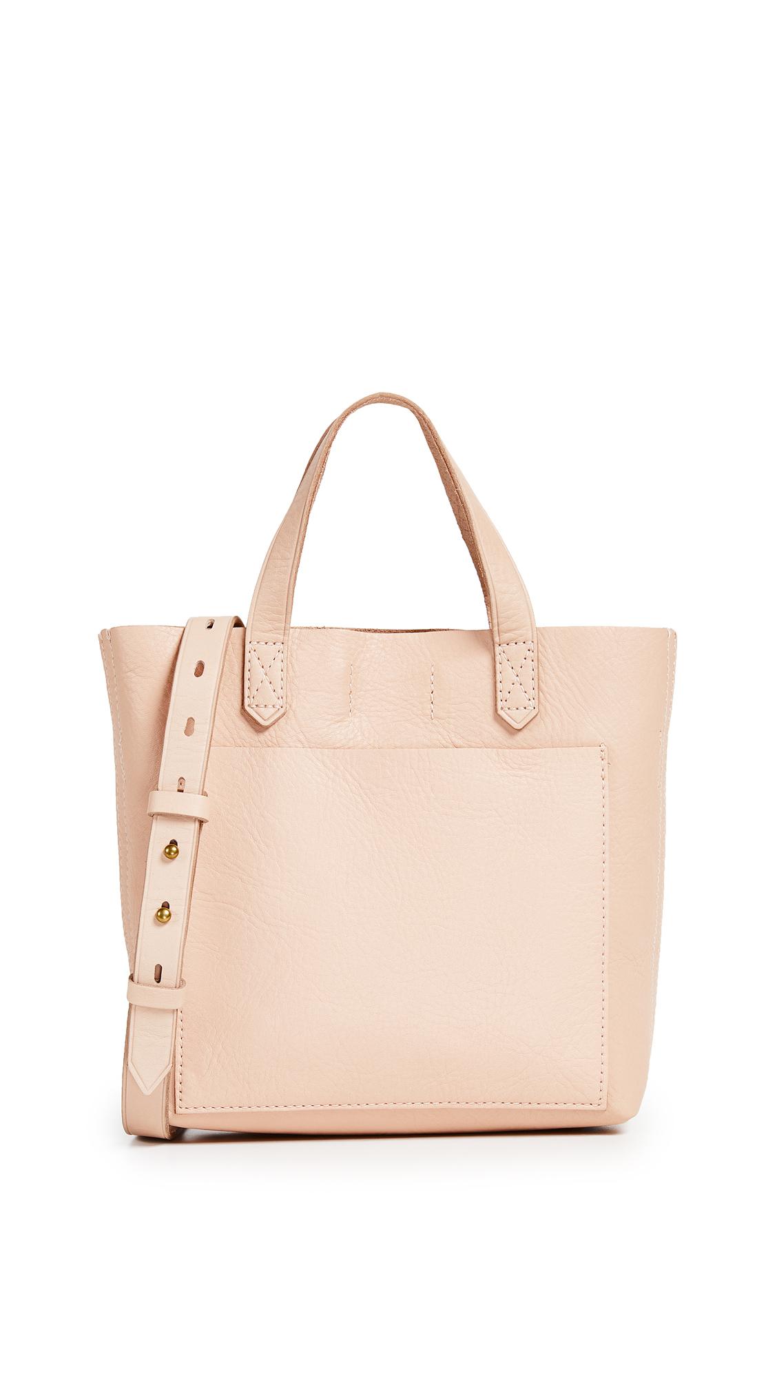 madewell sheer pink tote
