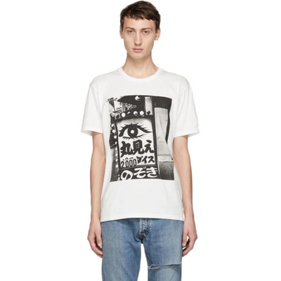 Wacko Maria + Daidō Moriyama Printed Cotton-jersey T-shirt - White