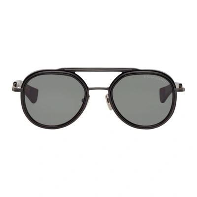 Dita Black Spacecraft Sunglasses In Black/roseg