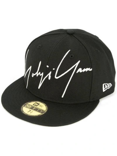 Yohji Yamamoto Black New Era Edition Serge Logo Cap