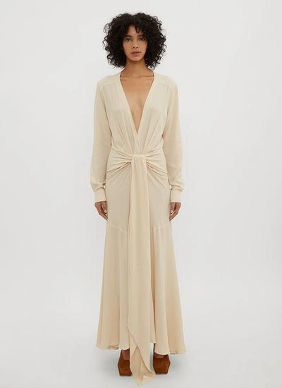 Jacquemus La Robe Viavelez Dress In Beige | ModeSens