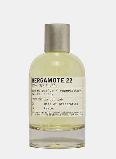 Le Labo Bergamote 22 Eau De Parfum - 100ml In Black