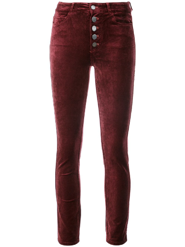 paige jeans red