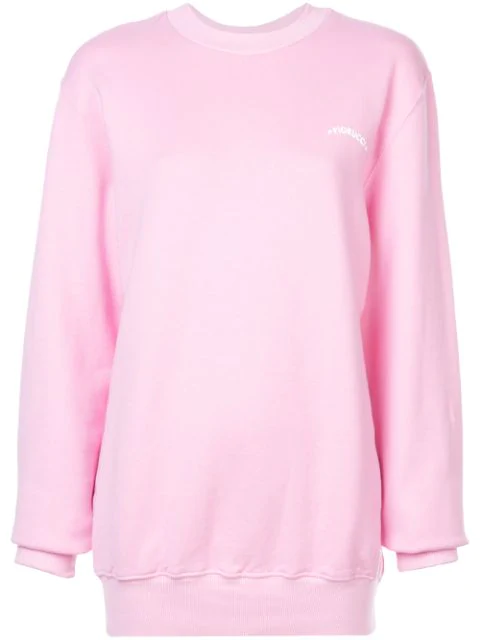 fiorucci pink sweatshirt