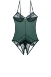 Only Hearts Whisper Sweet Nothings Coucou Bodysuit In Green