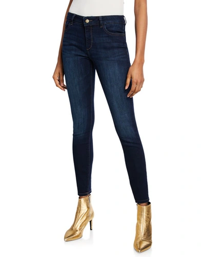 Dl1961 Florence Instasculpt Mid-rise Skinny Jeans In Pulse