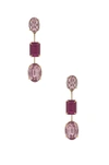 Jennifer Behr Allanah Earrings In Purple