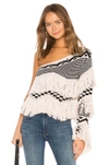 House Of Harlow 1960 X Revolve Noa Sweater In Bone