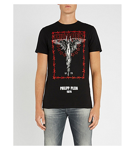 philipp plein angel t shirt