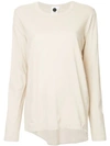 Bassike Heritage Longsleeved Jumper - Neutrals