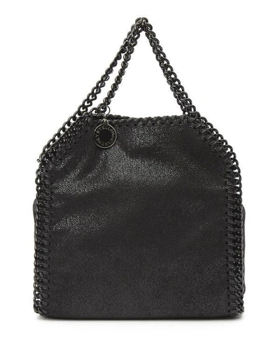 Stella Mccartney Tiny Falabella Bag In Black