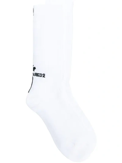 Dsquared2 Basic Socks In 110