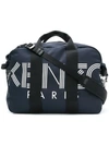 Kenzo Logo Tote Bag In Blue