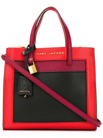 Marc Jacobs Mini Grind" Handbag" In Cayenne Pepper/multicolor