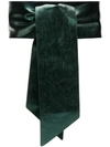 Orciani Wrap Tie Belt In Green