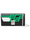 Prada Elektra Clutch Bag In Black