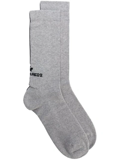 Dsquared2 Basic Socks - Grey