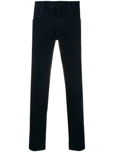 Dolce & Gabbana Straight Fit Jeans In Blue