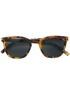 Saint Laurent Tortoiseshell Sunglasses In Brown