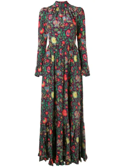 La Doublej Floral Dress In Pink