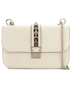 Valentino Garavani Garavani 'glam Lock' Shoulder Bag In White