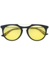 Gucci Round Frame Sunglasses In Black