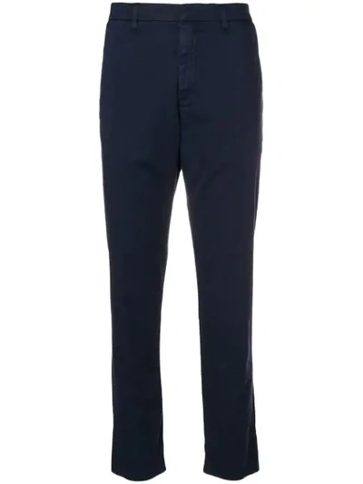 Hope High-waisted Cropped Trousers - Blue