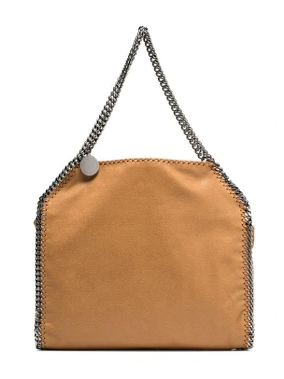 Stella Mccartney Brown Falabella Small Faux Leather Tote