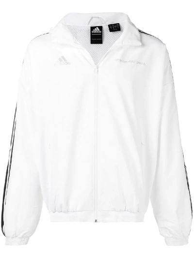 Gosha Rubchinskiy Adidas Woven Jacket In White
