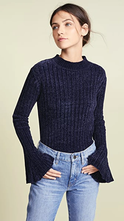 Lost + Wander Liberty Sweater In Navy