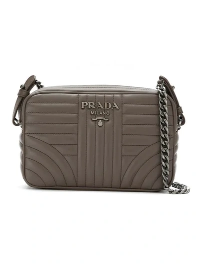 Prada Diagramme Bag - Grey