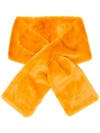 Venus Cross Over Scarf - Orange In Yellow & Orange