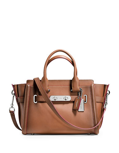 Coach Swagger Burnished Leather Carryall | ModeSens