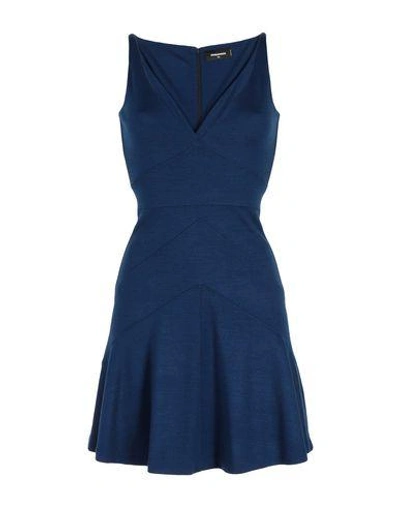 Dsquared2 Short Dress In Dark Blue