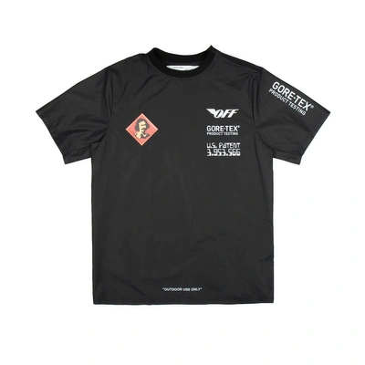 Off-white Goretex T-shirt In Black