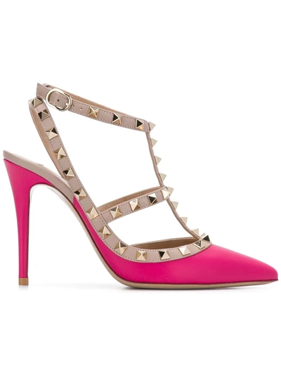 Valentino Garavani Valentino  Rockstud Pumps - Pink