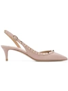 Valentino Garavani Rockstud Pumps In Pink