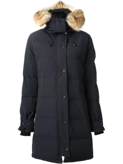 Canada Goose Shelburne Parka In Blue