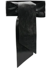 Orciani Wrap Tie Belt In Black