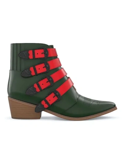 Toga Aj006 Boots In Red