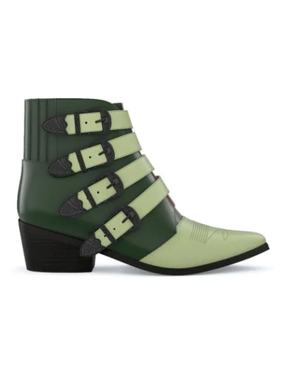 Toga Aj006 Boots In Green