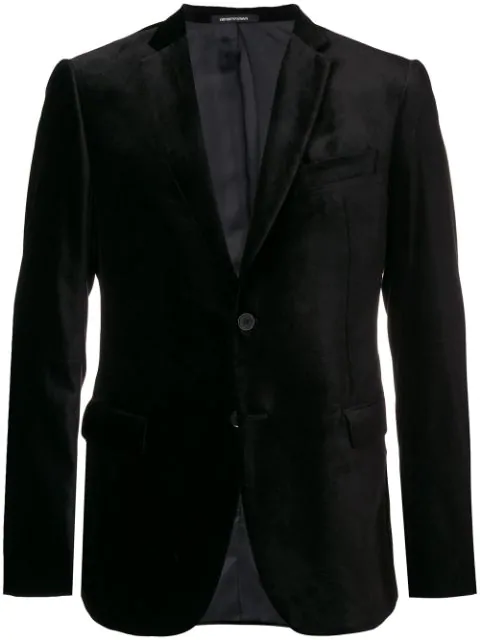 emporio armani velvet jacket